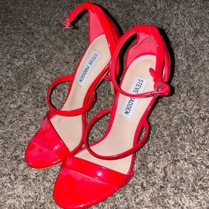 Steve Madden Red heels size 5.5